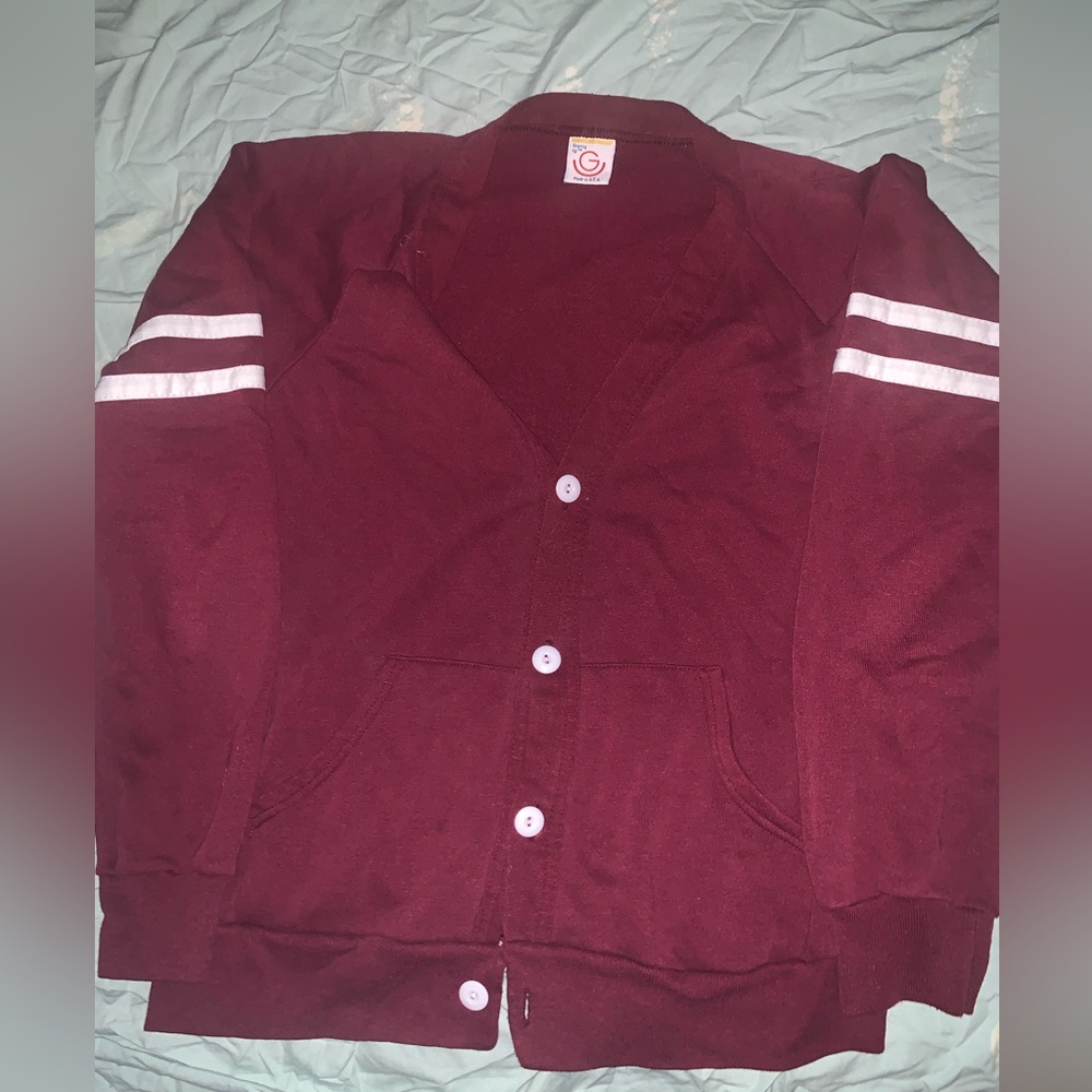 vintage cardigan made in the usa